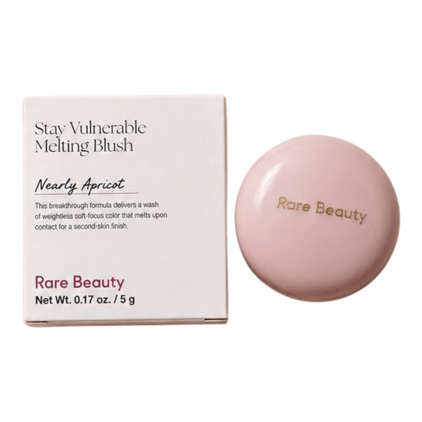 Rare Beauty Stay Vulnerable Melting Blush – Nearly Apricot