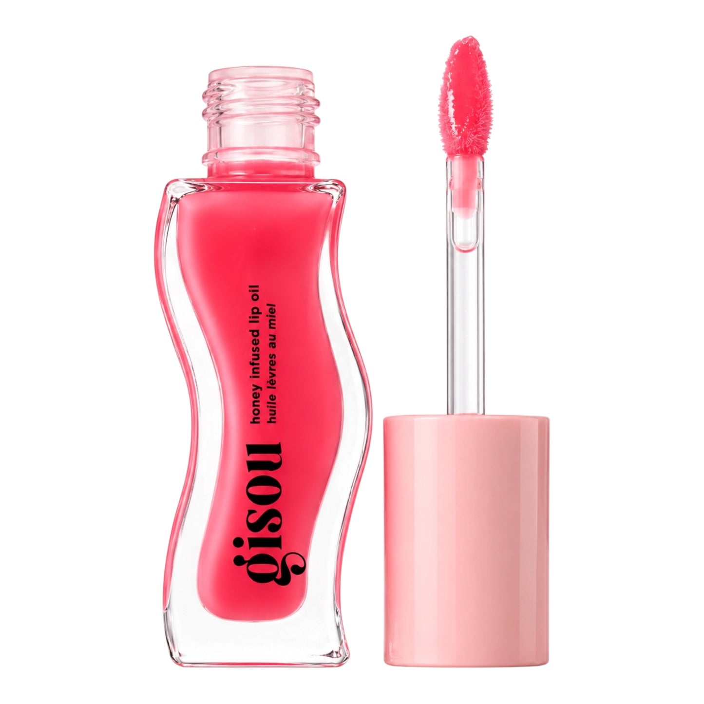 Gisou Honey Infused Lip Oil – Raspberry Swirl